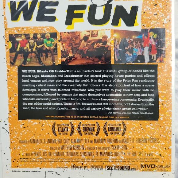 We Fun Atlanta GA Inside/Out Band DVD - Picture 3 of 4